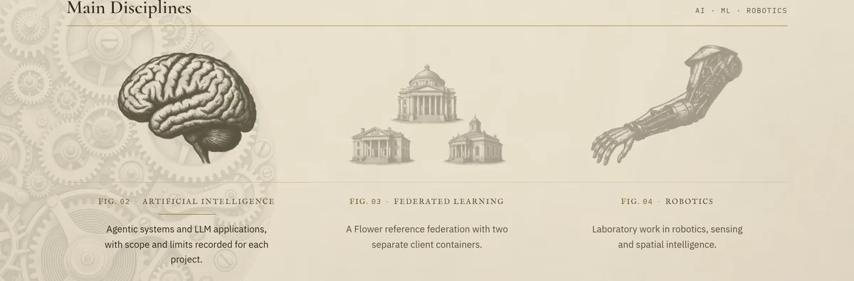 The same content after the redesign, as three engraved figures with numbered captions.